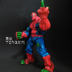 绝版TOYBIZ蜘蛛侠绿巨人 关节超可动人偶 手办玩具 MARVEL