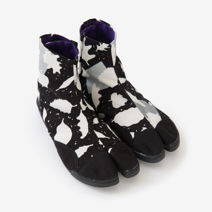 sousou足袋日本京都制造设计师趾鞋布鞋五扣中帮帆布鞋