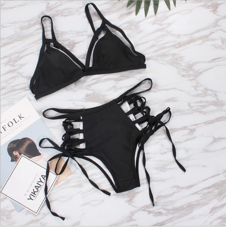 新款夜店派对酒吧女dsdj外籍gogo演出服性感荧光交叉绑带分体套装