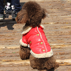 宠物秋冬衣服狗狗服装泰迪比熊贵宾衣服中小型犬猫保暖滑雪两脚衣