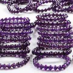 Treasure jewelry natural Amethyst Crystal bracelet ladies purple logo fire customers seconds