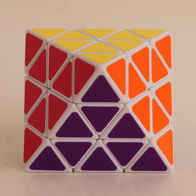 蓝蓝八轴八面体斜转钻石玲珑8魔方