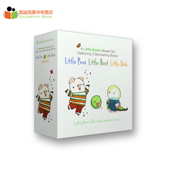 #凯迪克 逆向思维 行为矫正名家绘本 A Little Books Boxed Set: Little Pea Little Hoot Little Oink儿童好习惯培养【纸版】