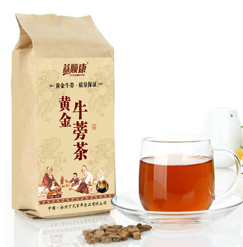徐州 益顺康黄金牛蒡茶 500克正品 新鲜牛蒡旁茶产品展示图2