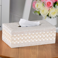 纸巾盒 欧式时尚皮革多功能抽纸盒 客厅桌面遥控器餐巾抽纸收纳盒