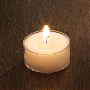 蜡烛 无烟蜡烛 5小时小蜡烛 透明防火压克力外壳