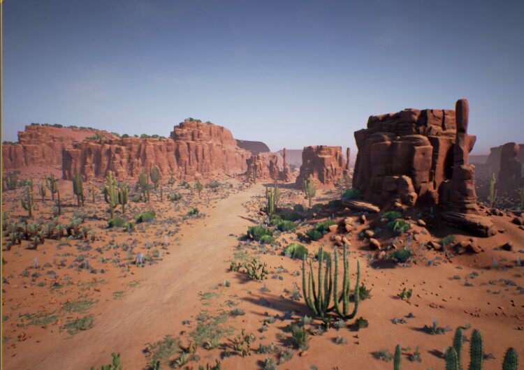 虚幻4ue4沙漠场景素材