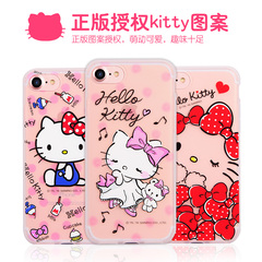 Hello kitty苹果7手机壳透明软卡通iPhone7plus防摔保护套可爱女