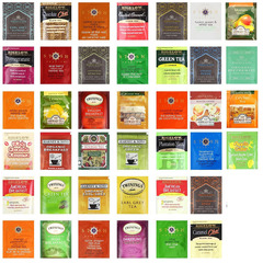 美国进口 红茶绿茶 花茶 奶茶 薄荷茶 早餐茶 伯爵茶等40味茶包