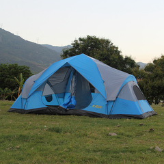 全自动帐篷户外3-4-6人速开多人野营露营帐篷防暴雨双层休闲帐篷