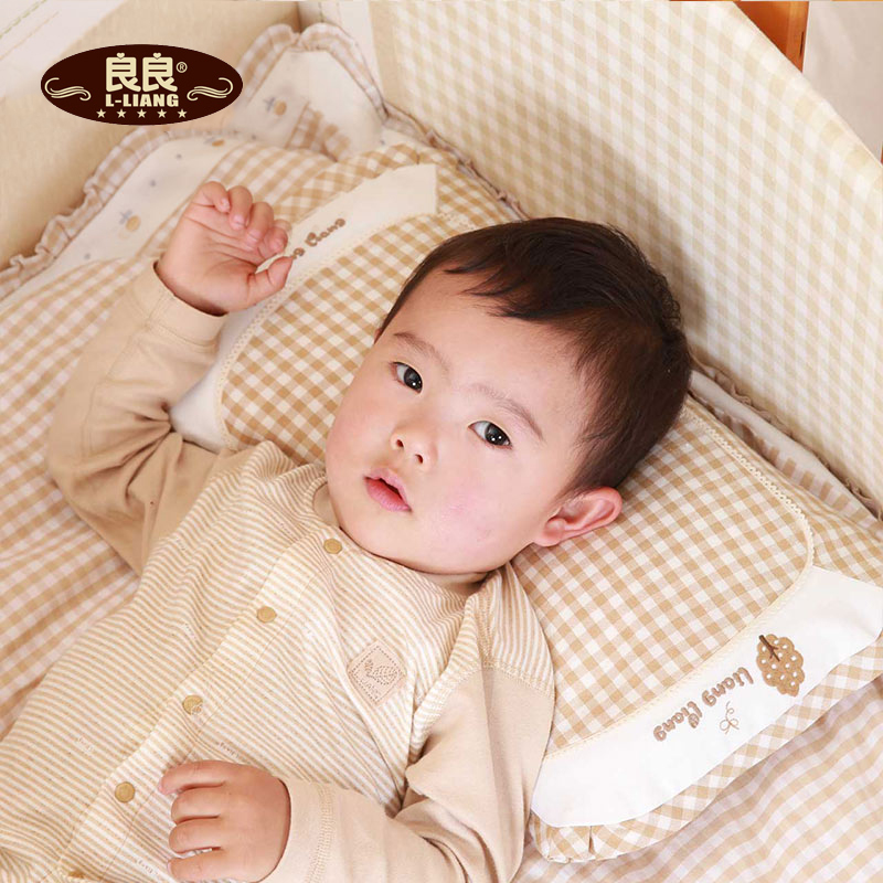 良良枕 0-3岁婴儿枕头新生儿护型枕宝宝儿童加长定型枕矫正防偏头产品展示图1