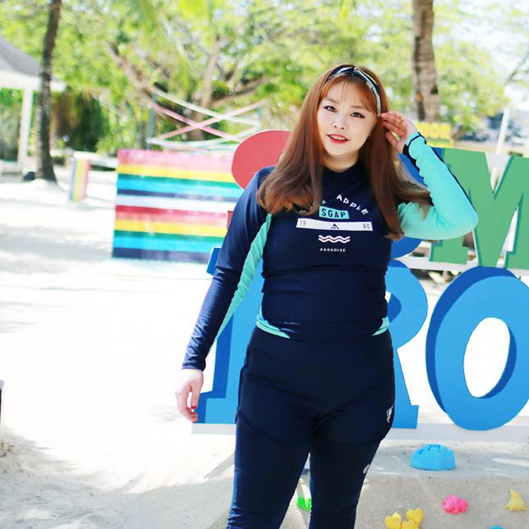 长袖裤防晒水母衣女加大码 漂流浮潜水冲浪服胖妹妹200斤泳衣韩国在类目 户外/登山/野营/旅行用品, 户外服装, 潜水服中 - 来自Buy2taobao.com提供专业的淘宝代购服务