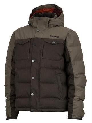 美国直邮 marmot/马魔山 73870 男蓬松度700防水户外短款羽绒服