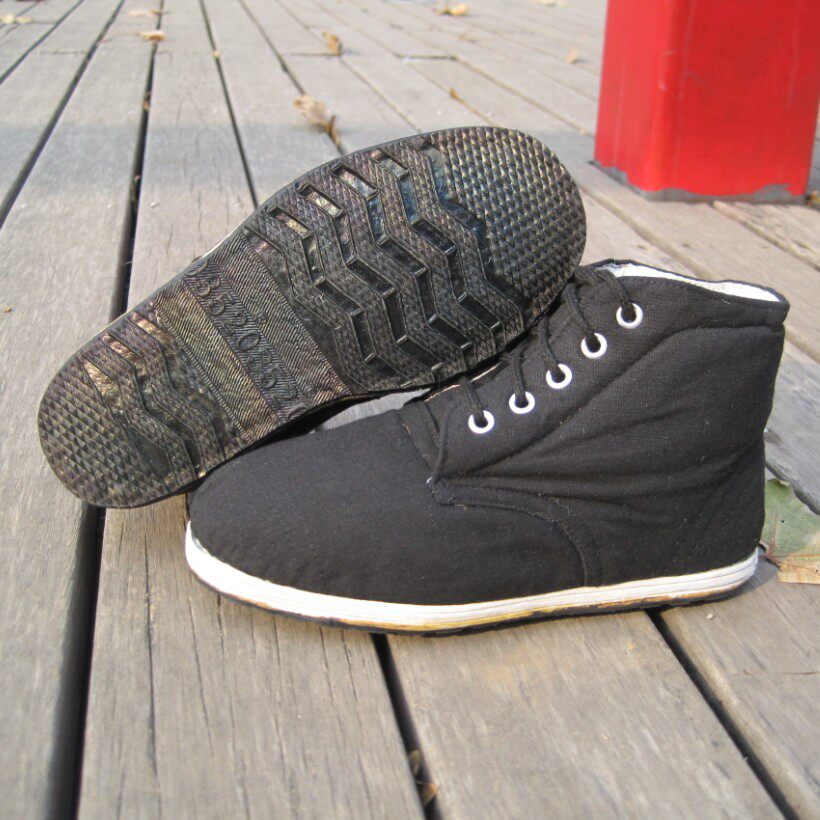 78式棉布鞋男士棉鞋冬季保暖鞋军工棉鞋部队棉鞋千层底军板棉鞋