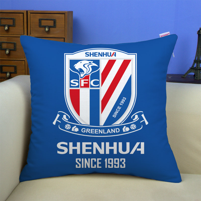 上海绿地申花棉麻抱枕SFC足球俱乐部周边卡希尔中超球迷靠垫包邮在类目 居家布艺, 靠垫/抱枕中 - 来自Buy2taobao.com提供专业的淘宝代购服务