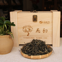 普洱茶散茶 2015年300年古树生茶 花韵  500g木箱装 特价包邮