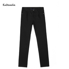 【新品】KALTENDIN/卡尔丹顿秋冬男装 时尚微弹牛仔裤中腰长裤