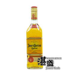 墨西哥进口洋酒TEQUILA豪帅快活特醇金标龙舌兰酒750ml瓶正品现货