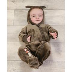 【现货】英国代购 essential16秋冬 男女宝可爱兔耳朵加绒连身衣