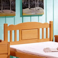 佳美丽诗实木床榉木床儿童成人小尺寸床1.21.5米小户型卧室床特价