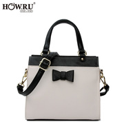 2015 new purses in autumn and winter fashion Korean bows laptop Messenger bag