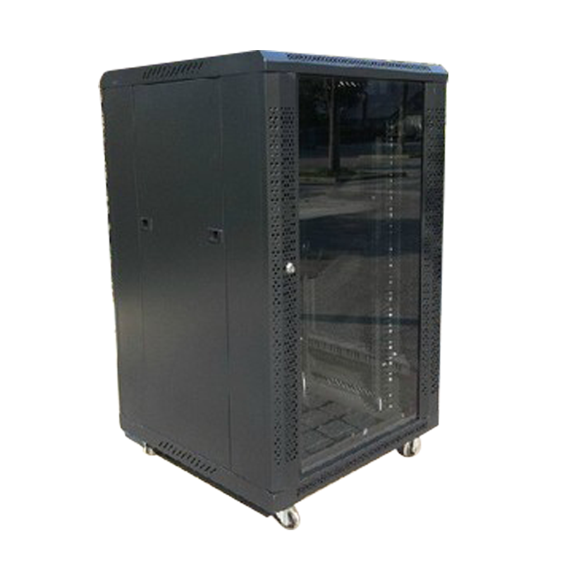 豪华款1米19英寸标准监控网络机柜18u服务器机柜1000*600*600机柜