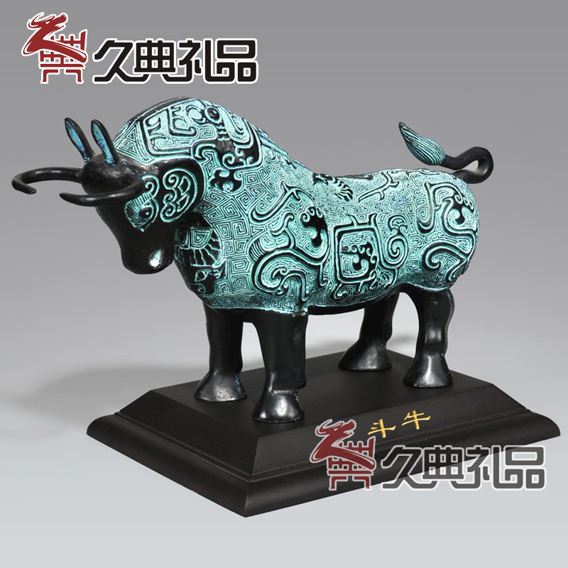 青铜工艺品铜战国斗牛家居中国风特色摆件送老外会议|msdalam kategori Aksesori rumah, hiasan - dari Buy2taobao.com untuk memberikan perkhidmatan ejen Taobao profesional membeli