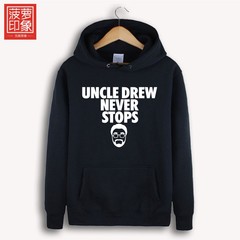 凯里欧文2 骑士队训练服篮球运动卫衣帽衫 uncle drew德鲁大叔