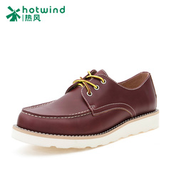 Hot British daily casual shoes men's laced shoes low casuals shoes men round head 61W5811