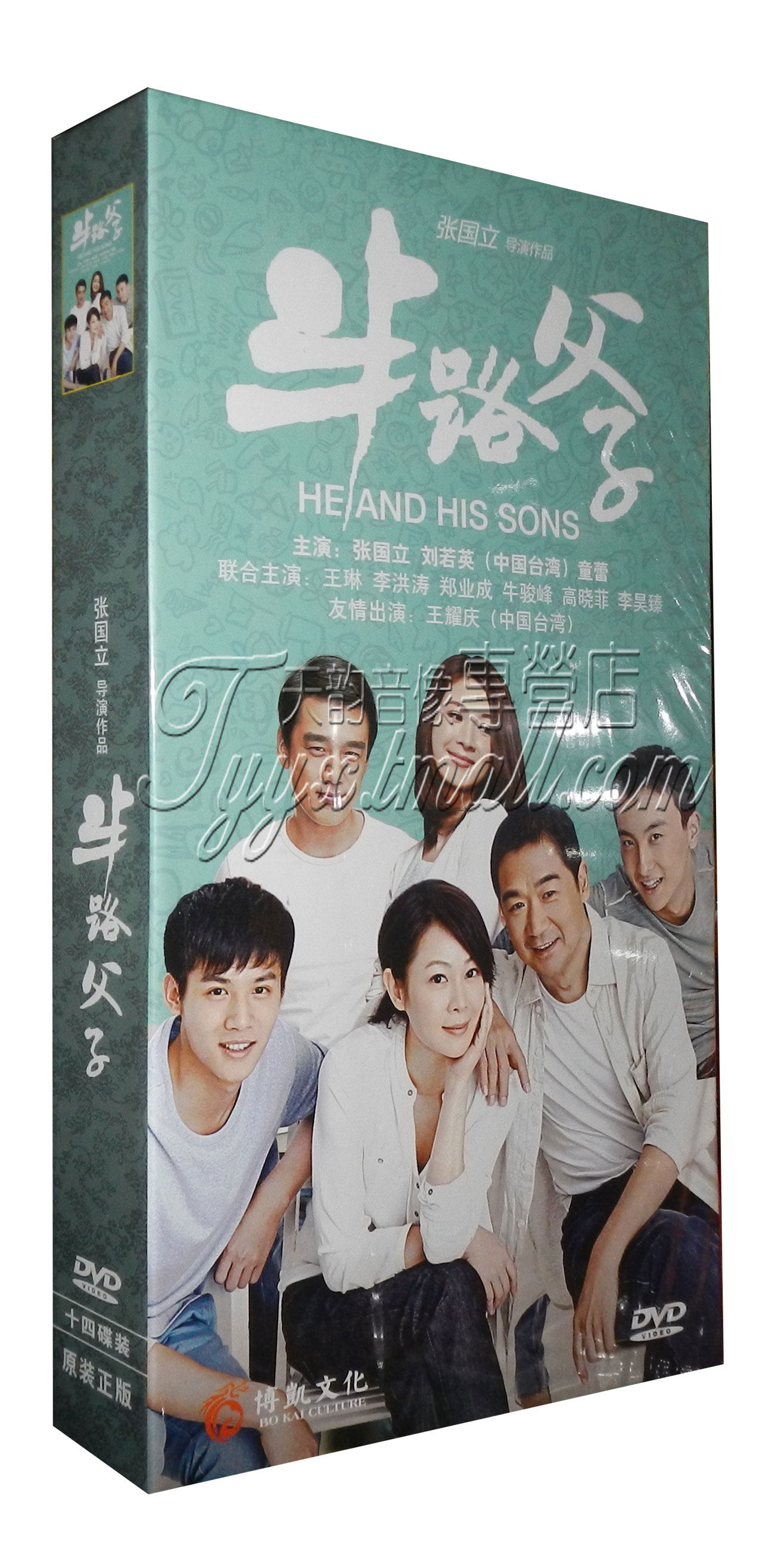正版现货电视剧半路父子高清精装版14dvd张国立刘若英电视剧