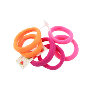 Baojing seamless Korean children small rope ring color band little girl hair hair band 6