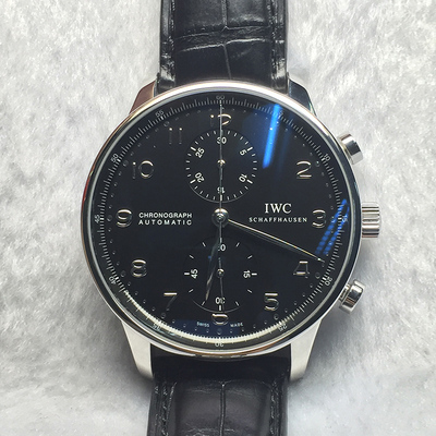 【9.5新】万国 chronograph计时腕表系列 自动机械男表 iw371447