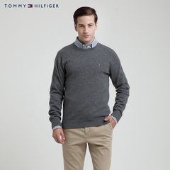 TommyHilfiger 男装经典套头羊绒针织毛衣-0887884438LW