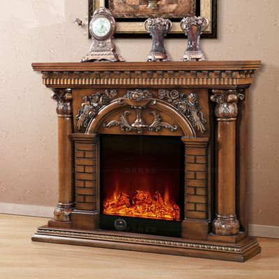 美式实木壁炉欧式高档装饰火炉其它柜类