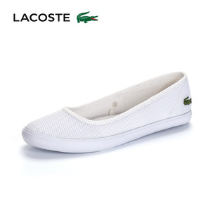 法國longchamp杯子 LACOSTE 法國鱷魚女鞋 低幫淺口一腳套透氣休閑帆佈小白鞋 MARTHE longchamp鞋子