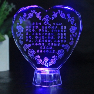 基督徒教礼品天主内耶稣爱你玫瑰心结婚实用纪念创意桌面客厅摆件