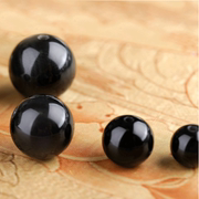 Bodhi accessories natural Obsidian Shi Yuanzhu semi-finished beads beaded bracelet DIY accessories round beads