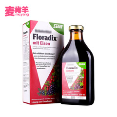 德国版进口铁元salus Floradix500ml 进口营养液