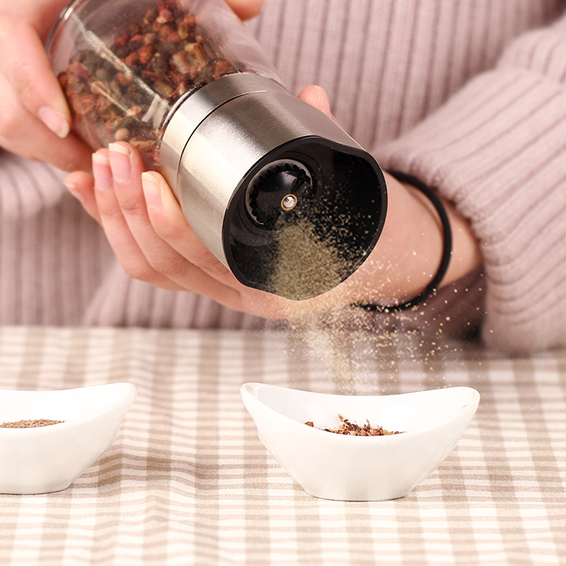 艾美诺 不锈钢黑胡椒研磨器手动花椒调料海盐研磨瓶厨房调味瓶罐|msdalam kategori dapur/memasak Appliances, Alat dapur/Penyimpanan dapur, botol penyimpanan/bekas penyimpanan dapur, botol perasa - dari Buy2taobao.com untuk memberikan perkhidmatan ejen Taobao profesional membeli