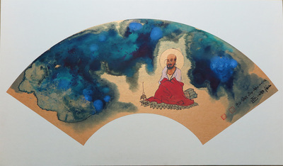 叶大师贺岁巨献 《达摩图》