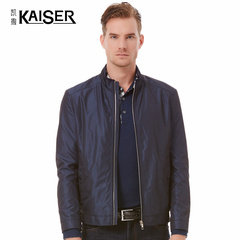 Kaiser/凯撒男装夹克中青年男士商务休闲纯色修身外套秋季新品