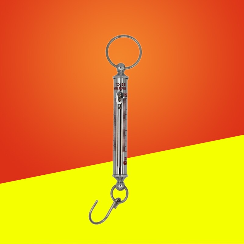 双杰管形测力计弹簧测力计弹簧秤推拉力计拉力计拉力弹簧计