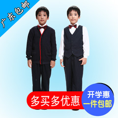 统一深圳校服正品 深圳小学生男款制服 秋冬季长袖礼服五件套套装