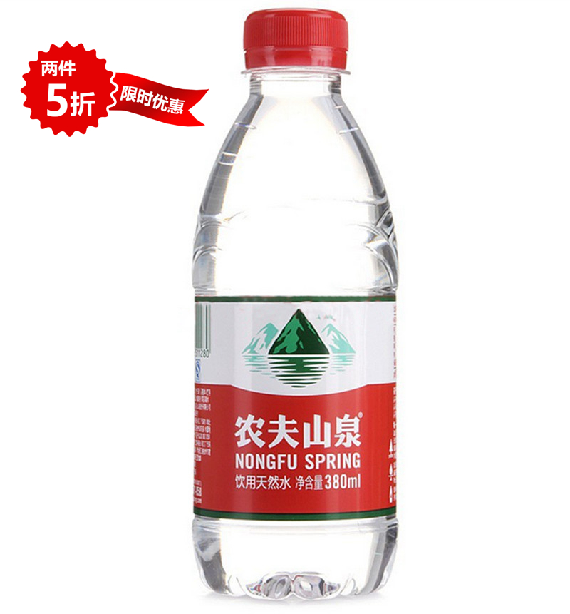 农夫山泉 饮用天然水 380ml/瓶|ruв категории кофе/хлопья/напиток, напиток, минеральная вода/очищенная вода - от Buy2taobao.com для оказания профессиональной услуги покупки агента Taobao