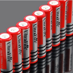 Ultrafire超大容量18650电池 可充锂电池 3000mAh 电池批发