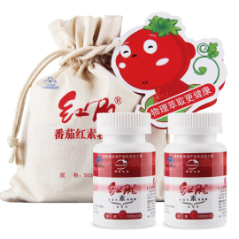 红帆R番茄红素软胶囊500mg/粒*60粒*2瓶新疆抗氧化保健品