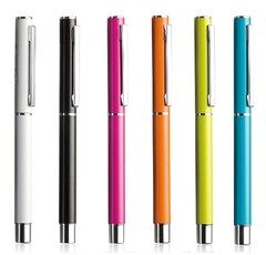 得力文具 S81 中性笔0.5mm高端签字笔金属壳签字笔商务碳素笔