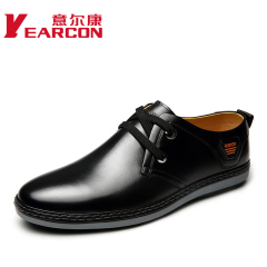 Erkang authentic spring 2015 comfortable men's shoes real leather leisure lifestyle men's shoes men's shoes