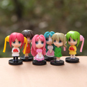 动漫周边手办初音未来 冬日 特别版 雪初音 q版3款汽车摆件_不打折