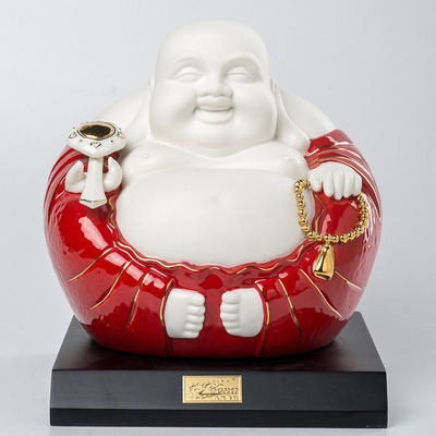 刘春生《如意佛》工艺美术大师 新年礼物 弥勒佛